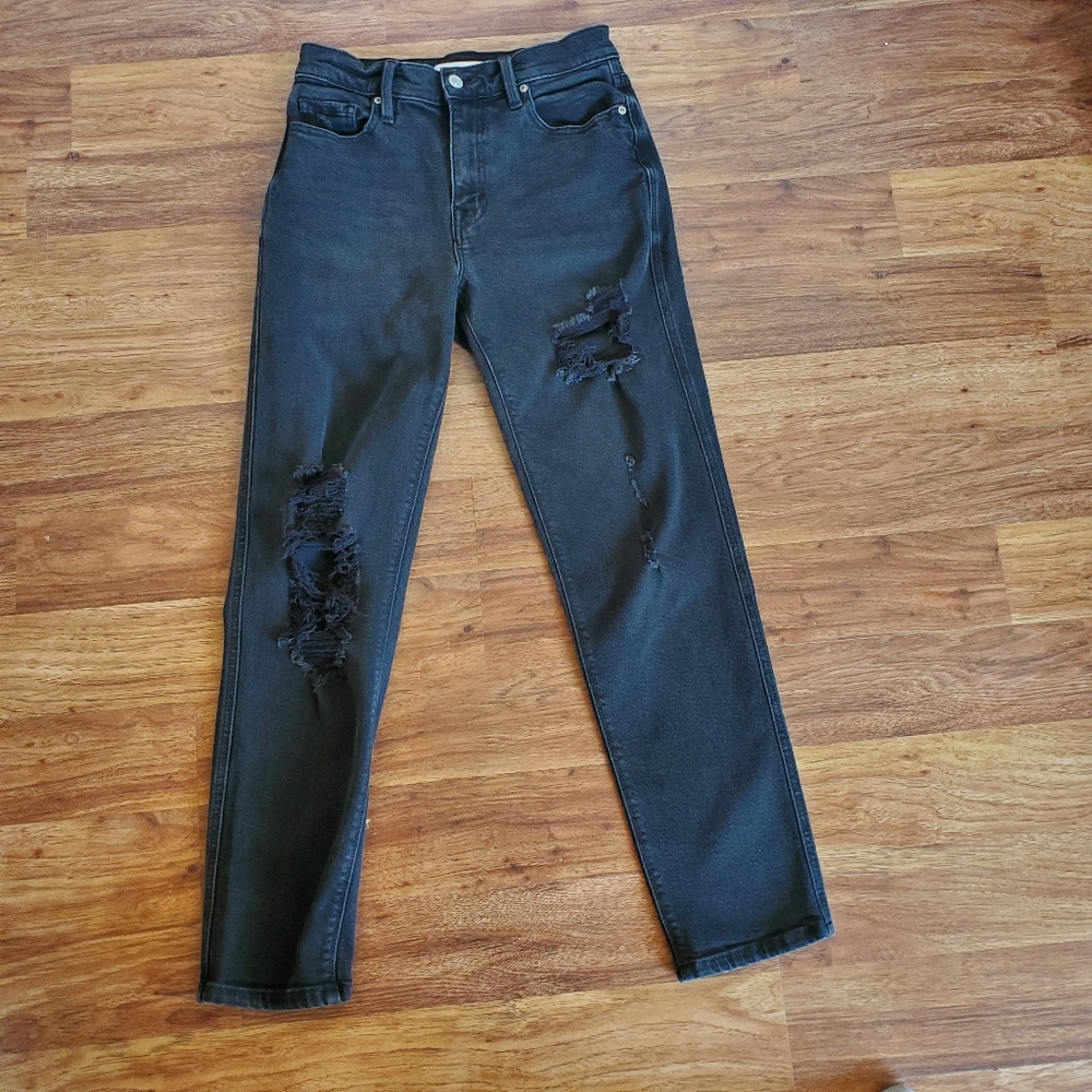 eunina Jeans Size 3 Rocky High Rise Boyfriend